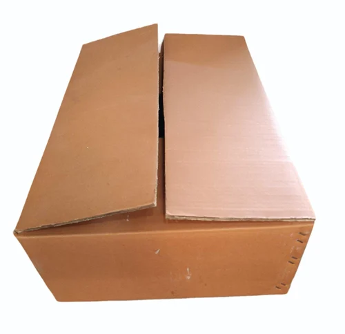 Single Wall 3 Ply Brown Corrugated Packaging